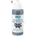 Specialty Ink Indelible Ink for Real Rubber Stamps Only - Black